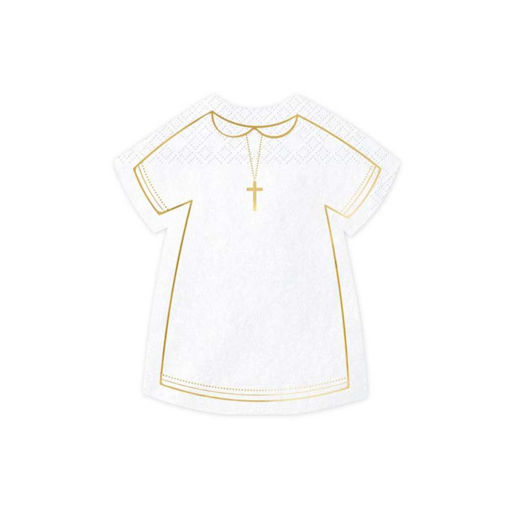 Picture of PAPER NAPKINS COMMUNION ALB 14X16CM - 20 PACK